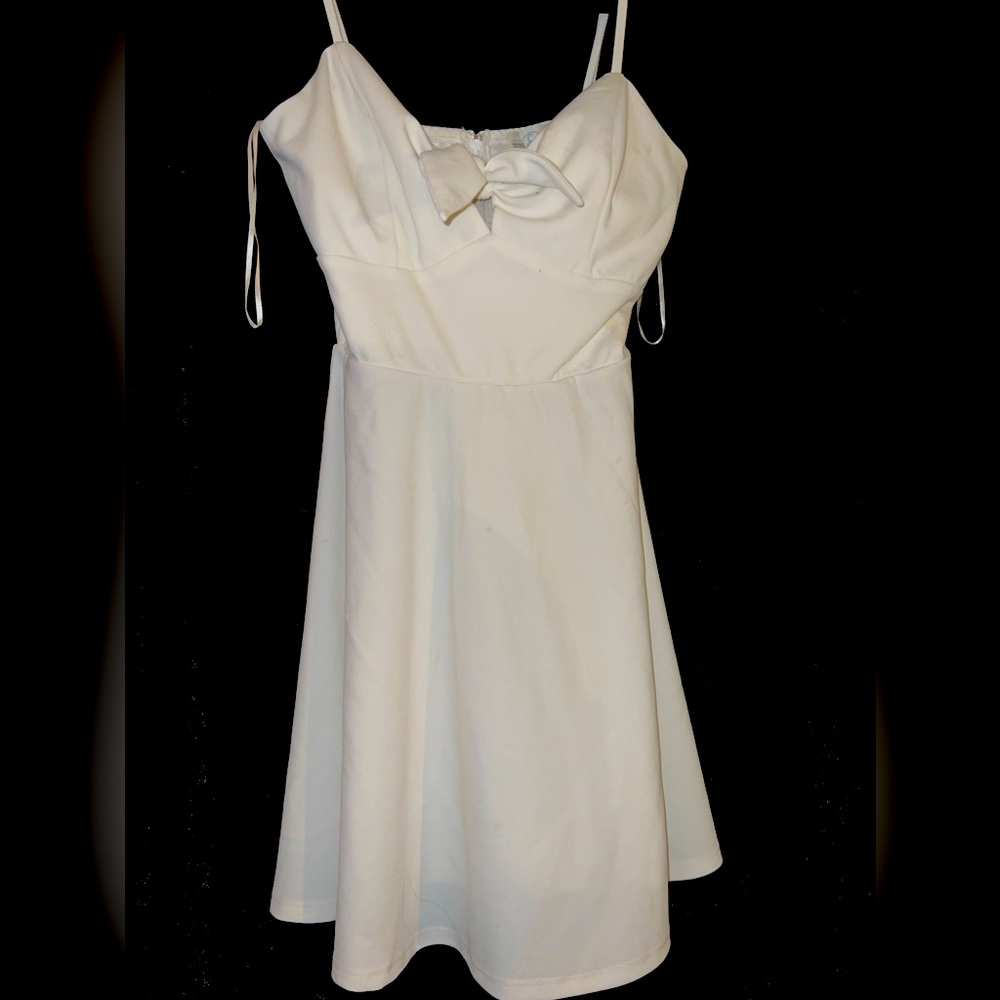 Spaghetti-Strap Mini Dress